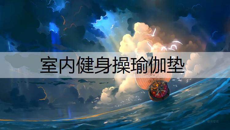室内健身操瑜伽垫